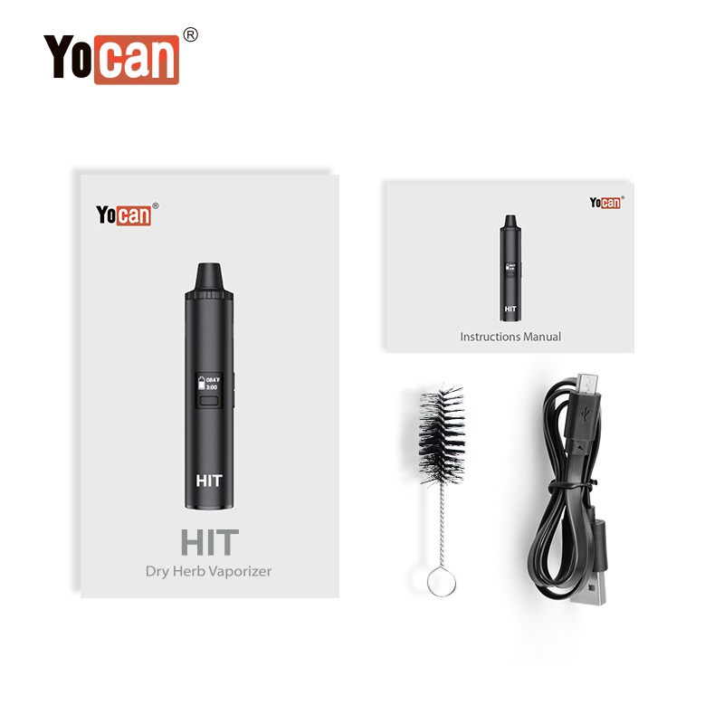 Dry Herb Vaping Accessories - Yocan Hit Kit Vaporizador de Ervas