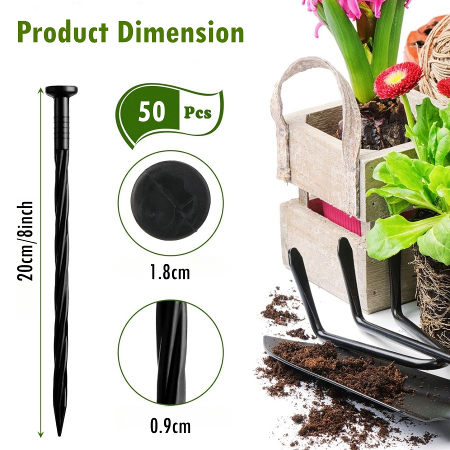 Dry Herb Vaping Accessories - 10 Peças de Estacas de Plástico