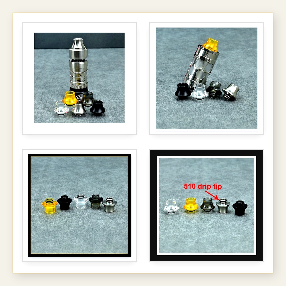 Drip Tip Resin - Ponta de Resina para Taifun GT5,