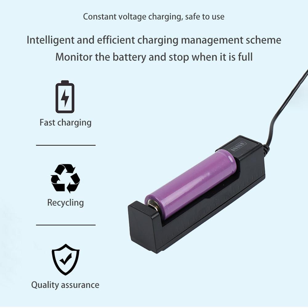 Vape Battery 18650 - Carregador Universal de Baterias 18650 USB