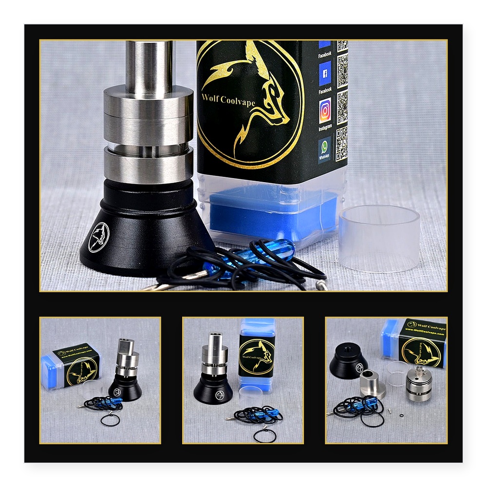 Accessories For Vaping - Atomizador Wolfcoolvape Monad V2 Genesis MTL