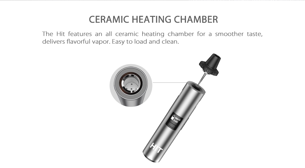 Yocan Hit Kit Vaporizador de E - Dry Herb Vaping Accessories avaliação e preço