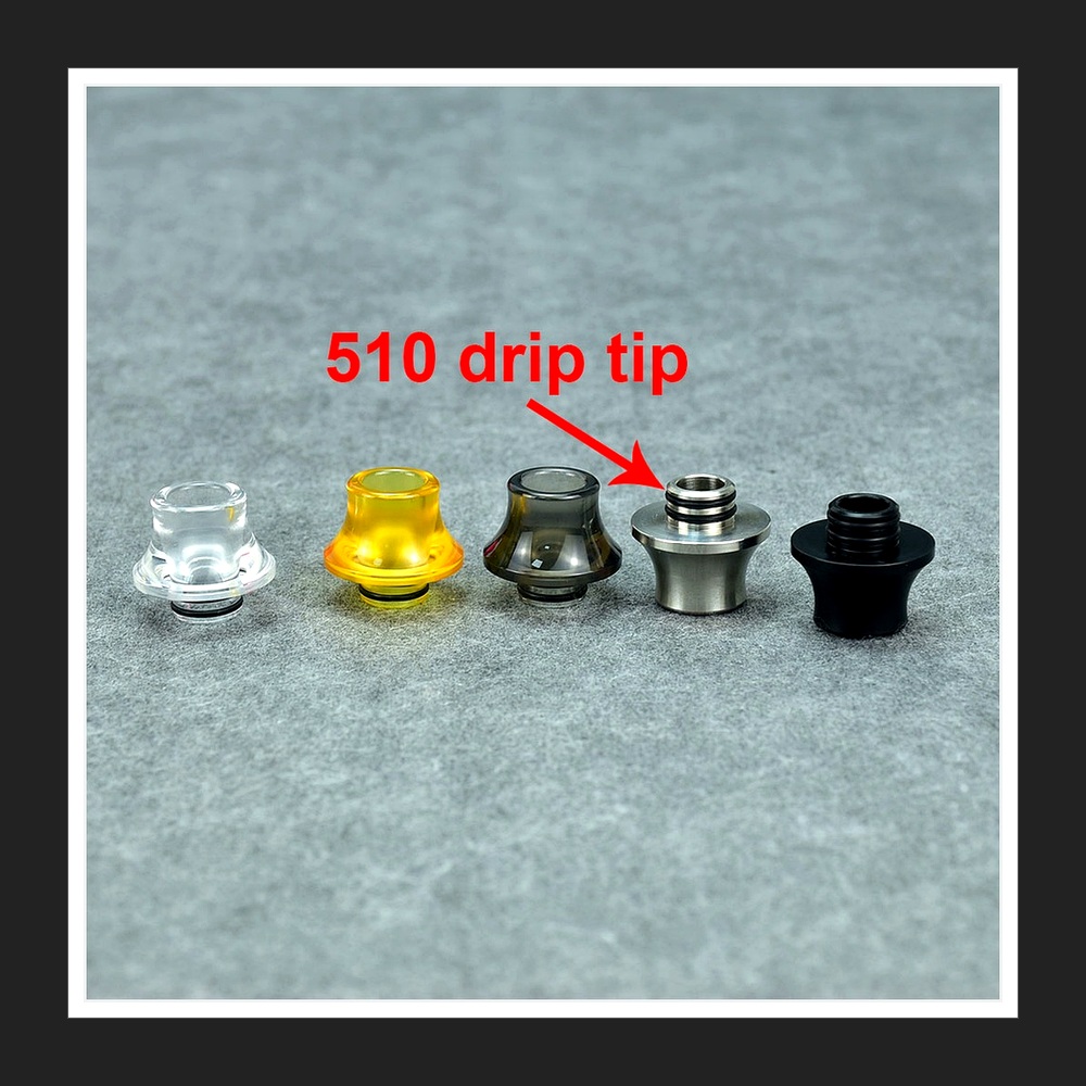 Ponta de Resina para Taifun GT - Drip Tip Resin avaliação e preço