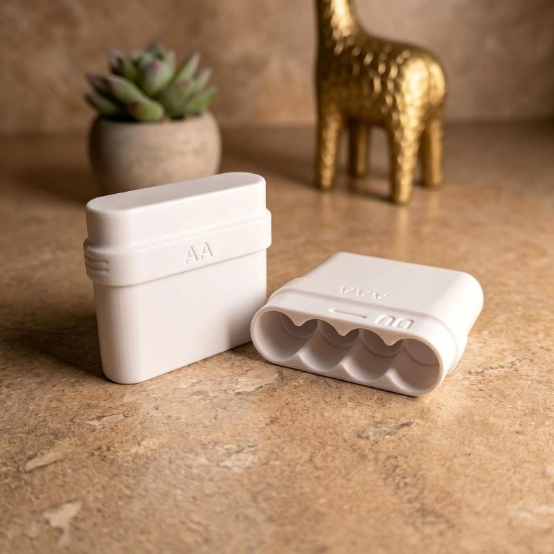 Caixa de armazenamento para 4  - Battery Case Storage avaliação e preço