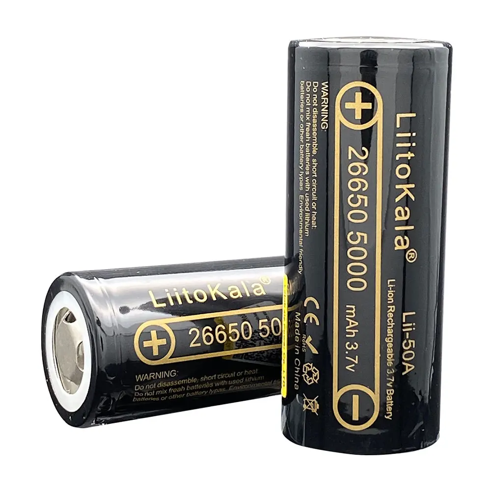 1-10PCS Bateria de Lítio Liito - Vape Battery 18650 avaliação e preço
