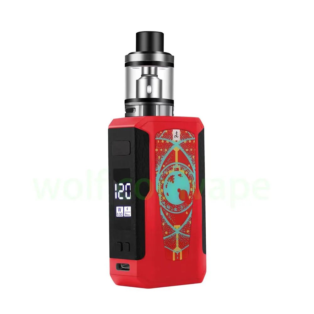 Kit Vape Mod Vaporizador 120W  - Vape Battery 18650 avaliação e preço