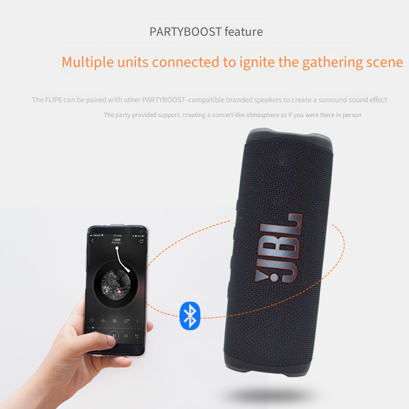 A característica à prova d'águ - Jbl Speaker Flip 6 avaliação e preço