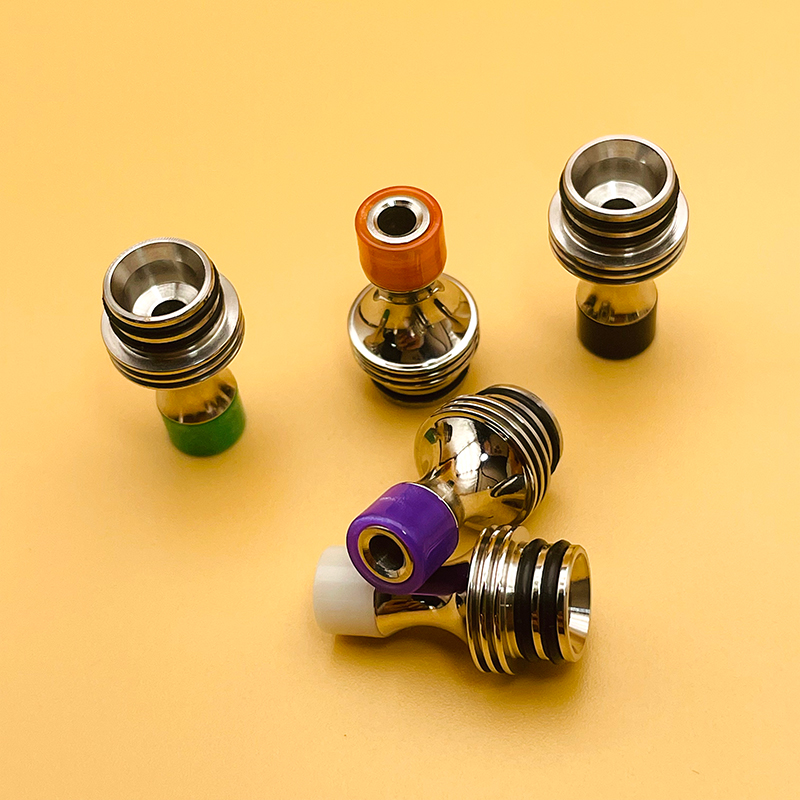 DSX 510 mtl drip tip em aço in - Drip Tip Resin avaliação e preço
