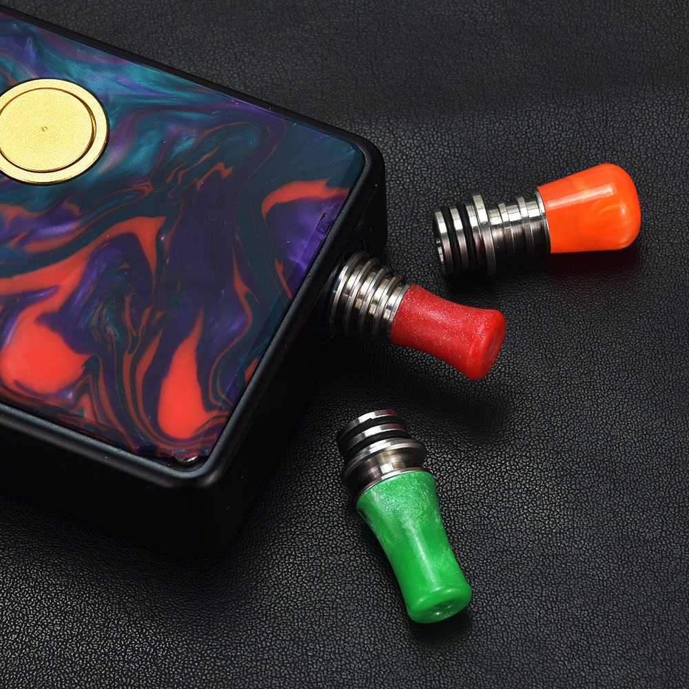 Atomizador de tanque RDA WOLFC - Drip Tip Resin avaliação e preço