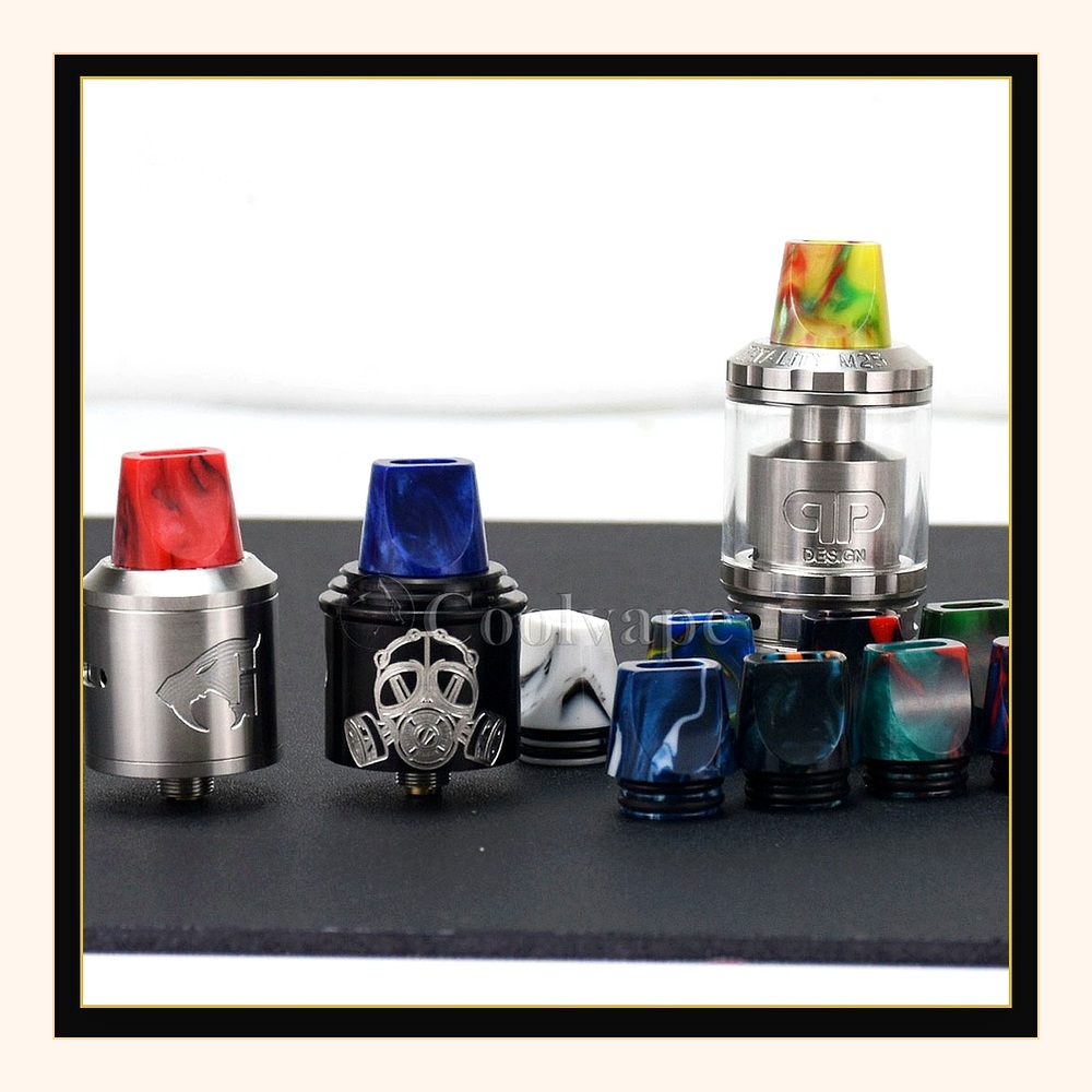 Ponta de vaporização 810 em re - Drip Tip Resin avaliação e preço