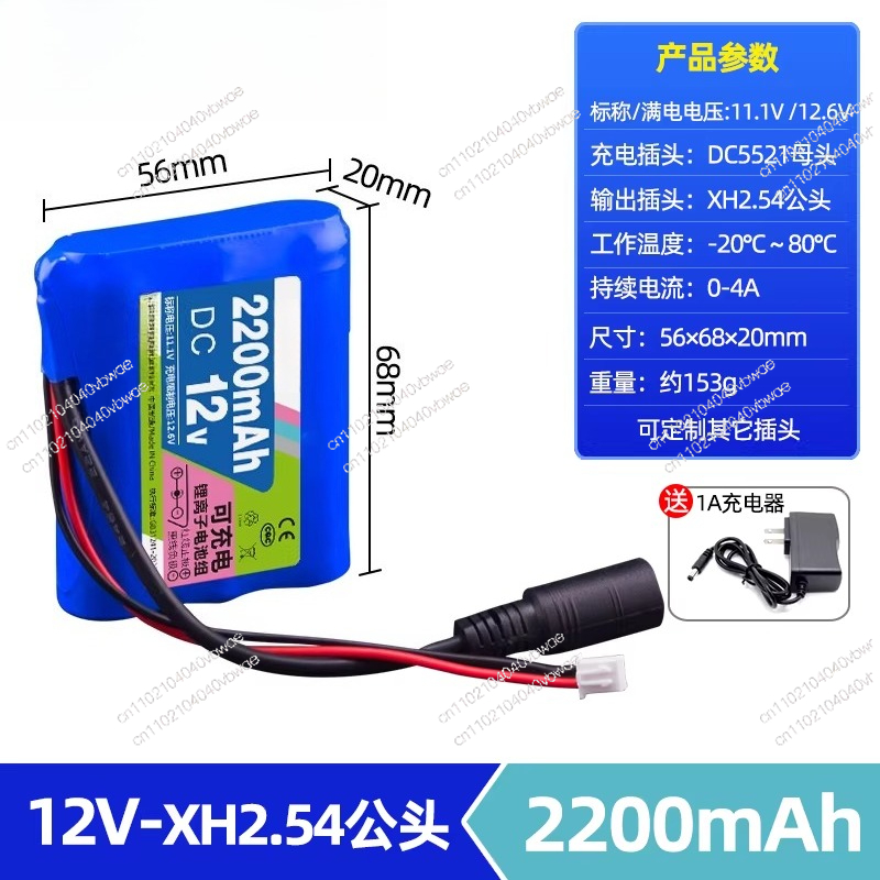 Bateria de lítio 12V de grande - Battery Case Storage avaliação e preço