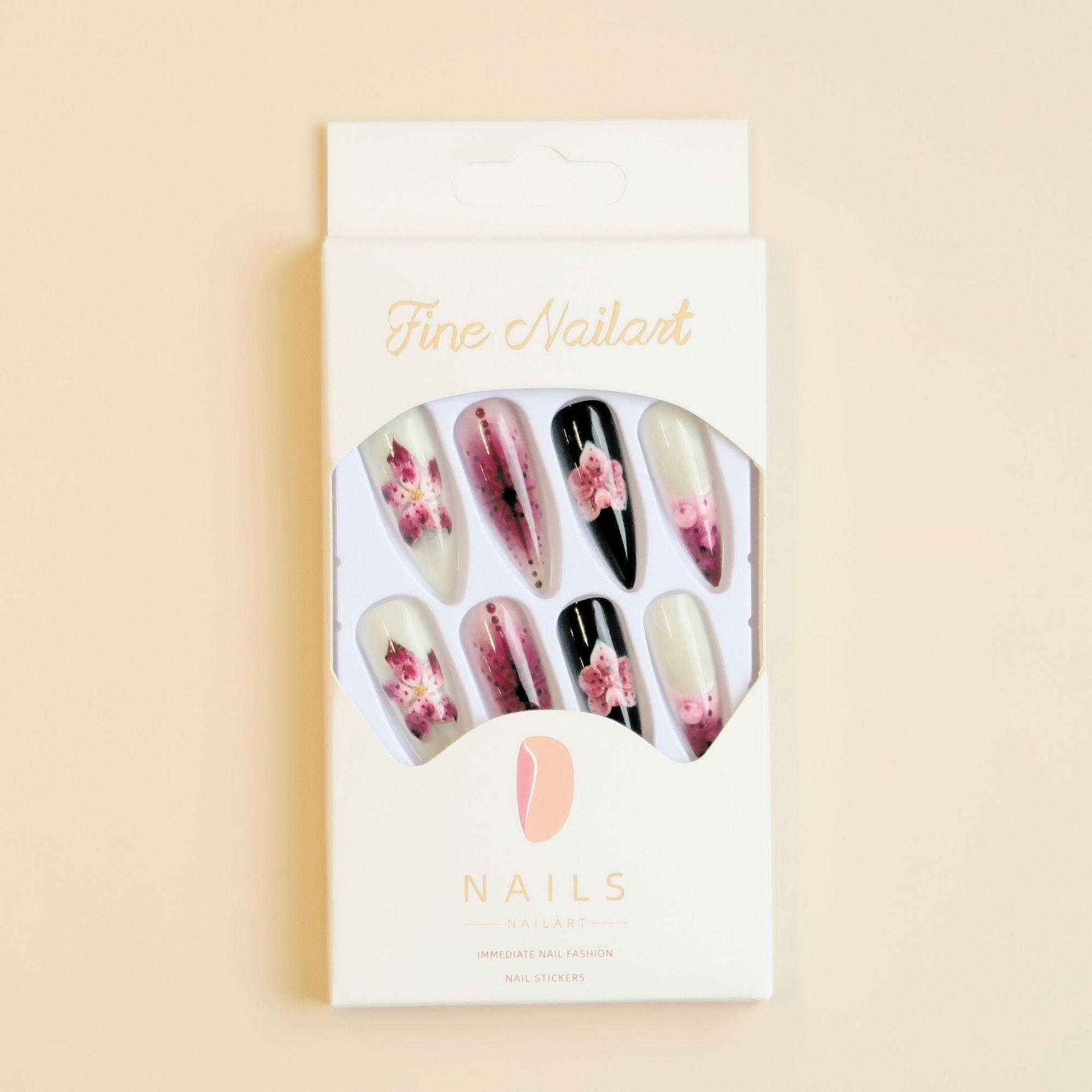 24 Unidades de Unhas Postiças  - Drip Tip Resin avaliação e preço