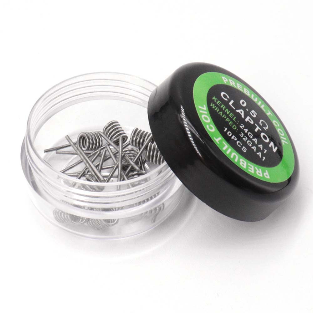 10 unidades de Bobinas de Aque - Clapton Wire Pre Built avaliação e preço