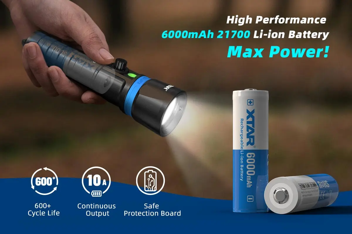 Xtar 21700 6000mah bateria rec - Vape Battery 18650 avaliação e preço