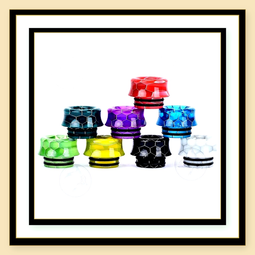 Conjunto de bicos Wolfcool 810 - Drip Tip Resin avaliação e preço