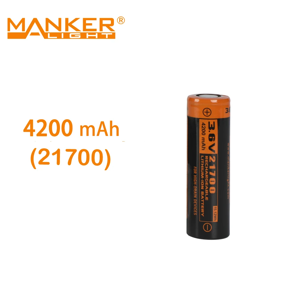 Manker 14500/18650/18350/21700 - Vape Battery 18650 avaliação e preço