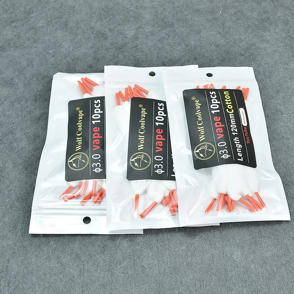 Wolfcoolvape NI80 Bobina de Va - Clapton Wire Pre Built avaliação e preço